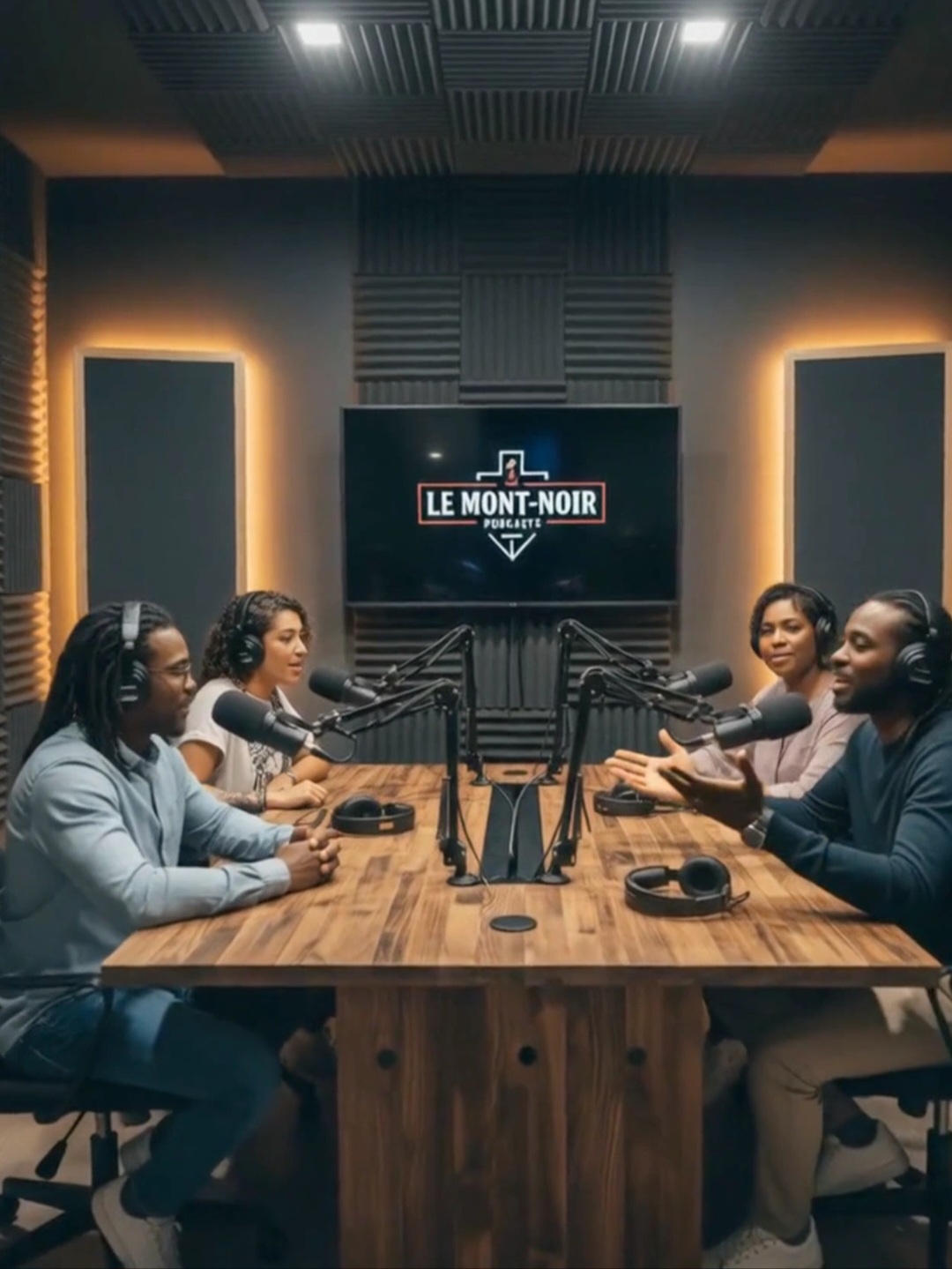 Studio podcast Le Mont-Noir
